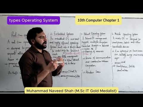 Types of Operating System || 10th Computer Chapter 1 || Introduction to Operating System