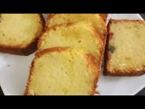 How to make traditional fruit cake homemade and family