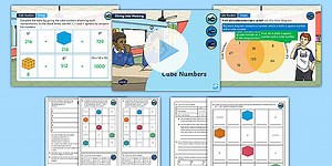 Year 5 Diving into Mastery: Step 7 Cube Numbers Teaching Pack