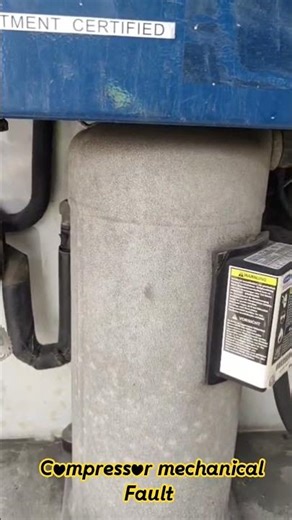 Carrier prime line Compressor mechanical Fault....👍#compressor #reefer