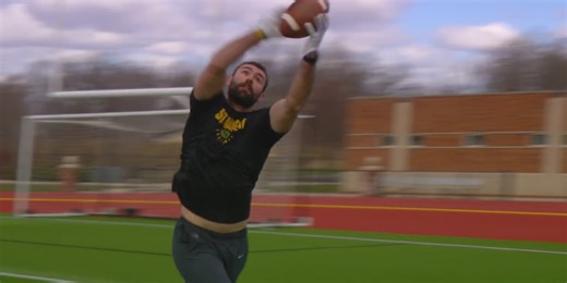 St. Norbert’s Mitchell Van Vooren chasing NFL dream