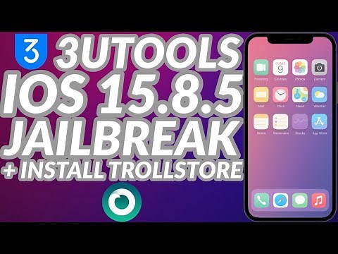 3utools Jailbreak iOS 15.8.5 & Install Trollstore iOS 15.8.5 | Dopamine iOS 15.8.5 | Full Guide
