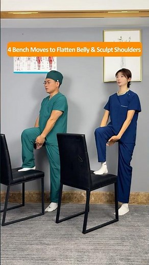 Daily 4 Bench Moves for Abs, Back, and Shoulder Transformation You Can Do Anywhere