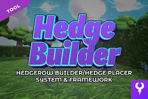 Hedgerow Builder | Hedgerow Builder/Hedge Placer System & Framework | Level Design | Unity Asset Store