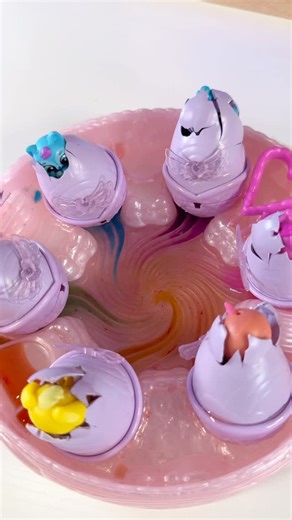 Dream Team’s World on Instagram: "Hatchimals Alive Rainbow Splash Rainbow Hatchery #asmr #hatchimals #rainbow"