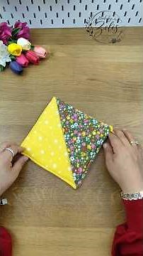 SO EASY! DIY POT HOLDER IN MINUTES✨ #sewing #diy #sewingproject #sewingtutorial #handmade #diycrafts