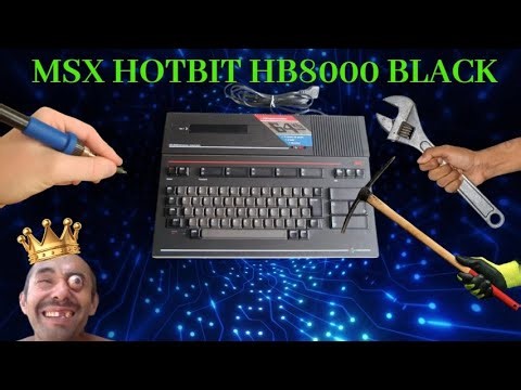 Mais Um MSX HOTBIT Voltando a Vida
