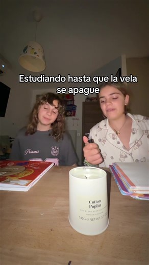 #fyp #hermanas | studying until the candle
