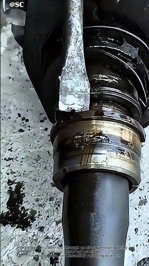 Air Chisel Destroys an Air Suspension Bearing in Seconds ⚙️🔥