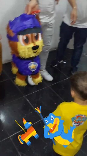 Colorful Piñata Fun: A Joyful Indoor Celebration