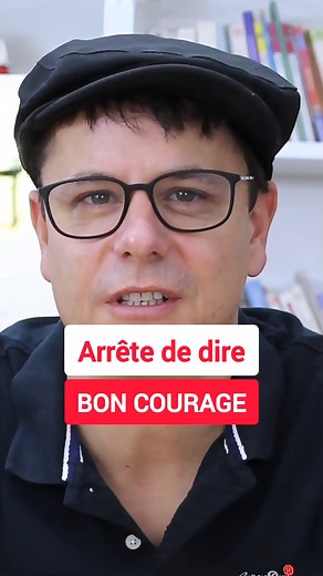 Comment dire “bon courage” de différentes manières en français ? 😃 🎯 Fais notre TEST DE NIVEAU de français et reçois un diagnostic gratuit et complet : https://www.francaisavecpierre.com/test-de-niveau #françaisavecpierre #français #learnfrench #france | Français avec Pierre