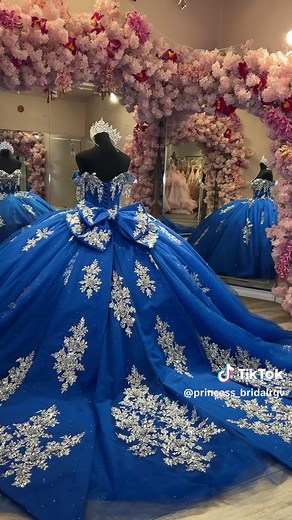 The Perfect Blue Dress for a Quinceañera