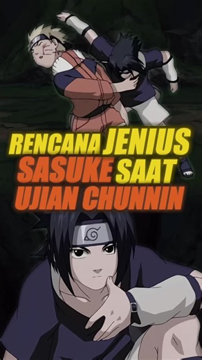 NEKO NERD on Instagram: "RENCANA JENIUS SASUKE SAAT UJIAN CHUNNIN TAHAP KEDUA"