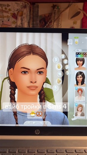 back to 2009 🕰️эстетика причесок Sims 3 в четвёрке!🧁🎮 #симс4 #sims3 #cas #simscas #sims4