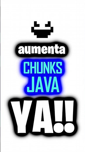 #datwinxd 🌮👽🍸How to INCREASE CHUNKS in Minecraft JAVA✋🤑FAST and easy🤑👌DEFINITIVE GUIDE☝🥵