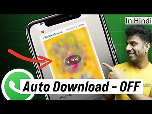 Whatsapp Auto Download Off [MUST HAVE]