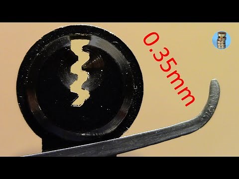 (picking 717) TITAN zigzag keyway lock requires wonder pick