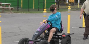 Drive Smart VA simulates unsafe driving at Narrows High School