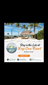 A Day in the Life at Keys Cove! ✨🌴#keyscovemarathon #fishcampmarathon #keyscovesalesandrentals #beachfrontbliss #foryoü #paradisefound #floridakeys #foryoupage #lastminutegetaway #vacation #fyp #floridakeysescape #booknow | Fish Camp Marathon