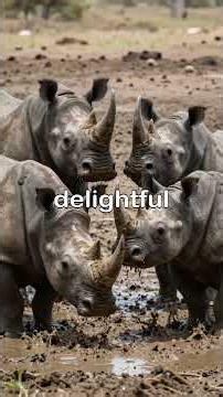 The Black Rhinos 🦏 Of Lake Nakuru National Park