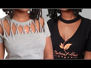 DIY T-shirt Upcycle