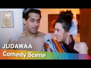 Judwaa - Karisma Kapoor - Salman Khan - Best Comedy Scene #Shemaroo Comedy