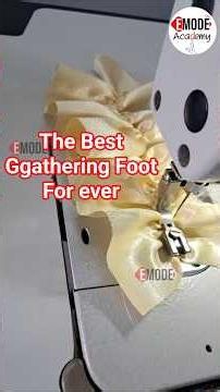 How to Use a Gathering Foot for Beginners | Perfect Ruffles in Minutes!