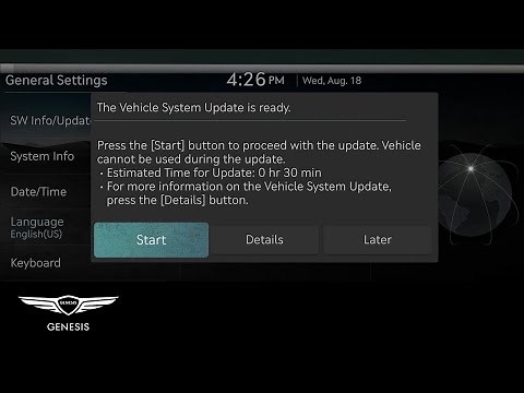 Over the Air ECU Updates | Genesis GV60 | How-To | Genesis USA