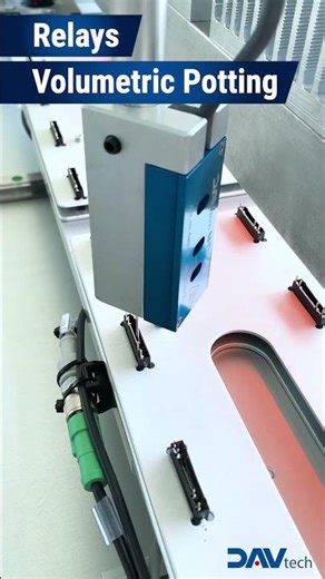 Potting Volumetrico su Relè - Relays Volumetric Potting