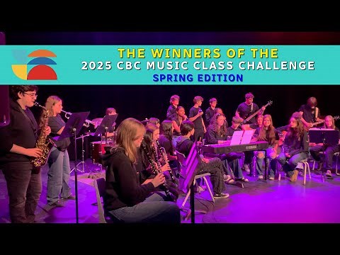 The Winners of the 2025 Canadian Music Class Challenge - Spring Edition