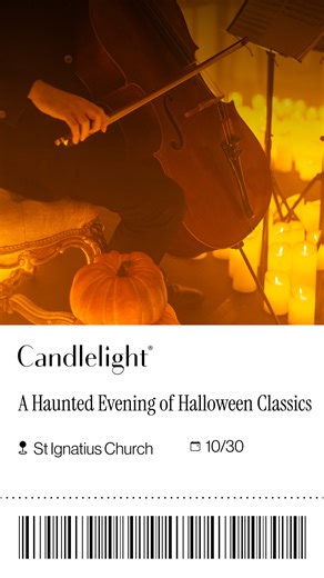 Dare to experience a ghostly Candlelight concert this Halloween... | Candlelight Concerts by Fever