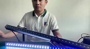 DMX512 SPI RGB/RGBW LED Aluminum Bar Light IP65 Waterproof Matrix Stage Lighting for Bars and Stages