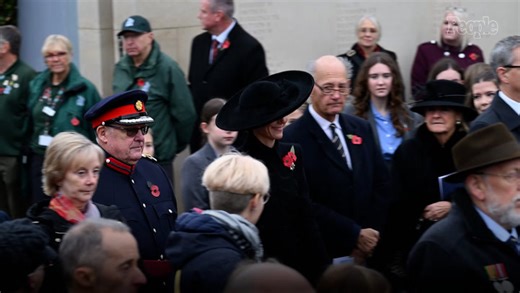 Kate Middleton Makes Her Debut at Armistice Day Outing That's Usually Reserved for Blood Royals