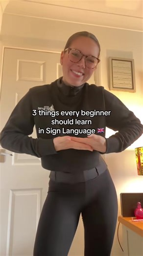 Things everyone should learn in British Sign Language