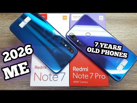 Redmi Ke 7 Years Purane Phones Ki Unboxing - Note 7 & Note 7 Pro