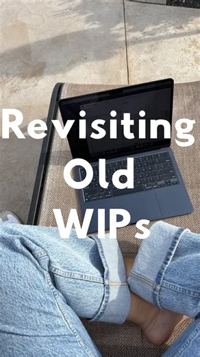 elizabeth richardson ✏️ author on Instagram: "Going back to old writing projects is a deeply humbling experience. You remember them as messy, embarrassing, “why did I ever think I could write?” drafts, and then you open the document and realize…it’s actually good. Not perfect, but there’s something to work with here. There’s voice. There’s structure. There are lines you’d defend in a workshop. Remember: progress isn’t always linear, and self-doubt is a terrible editor. Sometimes revision just me