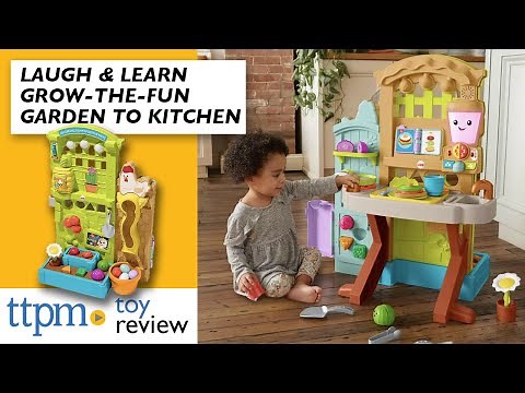 Laugh & Learn Grow-the-Fun Garden to Kitchen from Fisher-Price | Preschool Toy Review