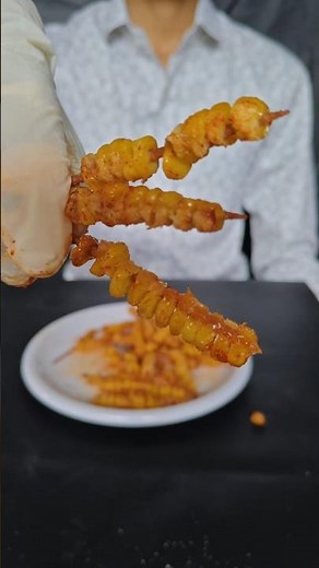 Viral Corn Sticks Recipe | Crispy & Spicy Sweet Corn Snack