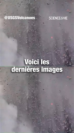 Science & Vie on Instagram: "Le 6 janvier, l'une des trois caméras qui observaient le volcan Kīlauea à Hawaï a été touchée par des débris volcaniques avant de tomber dans la lave. Les caméras V1 et V2 suivent toujours l'activité du volcan sur la chaîne YouTube de l'USGS, l'Institut d'études géologiques des États-Unis."
