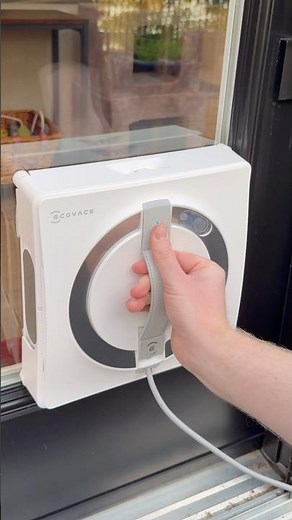 A ROBOT that cleans my windows?! 😳 #amazonfinds #ECOVACS #WINBOTW2PROOMNI #windowcleaning