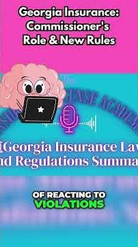 Georgia Insurance: Commissioner's Role & New Rules
