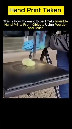 FORENSIC Experts Find Invisible Hand Prints Everywhere Now