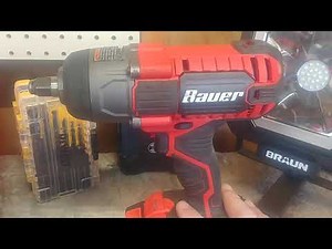 Harbor Freight Bauer 20v impact wrench review