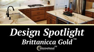 Design Spotlight: Brittanicca Gold Cambria Quartz - International Granite And Stone®
