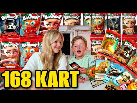 MEGA UNBOXING 168 KART Italian Brainrot