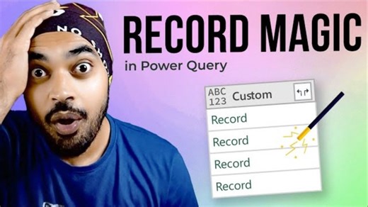 <中英字幕>Power Query 中的记录魔法