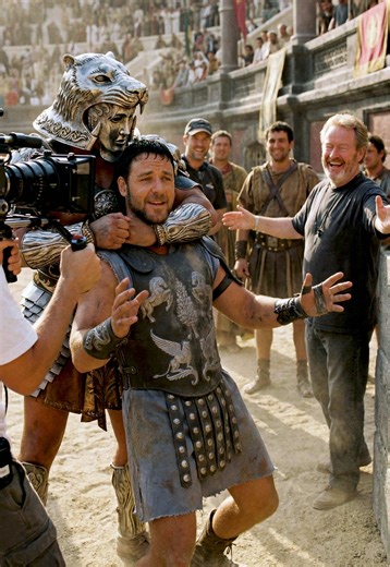 Gladiator - Secrets Behind the Scene Part 6 #maximus #russellcrowe #gladiador #ridleyscott #ai