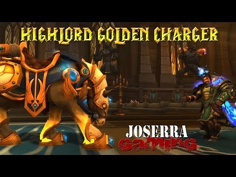 WoW Legion 7.2 -300 - Getting the Paladin Class Mount - Worthy of the title