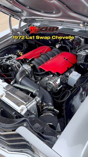 28K views · 716 reactions | 1972 Ls1 Swap Chevelle‍•#houston #chevelle #chevrolet #classic #corvette #lsswap #performance #racing #black #show #viral #fyp | KHP Performance & Tuning | Facebook