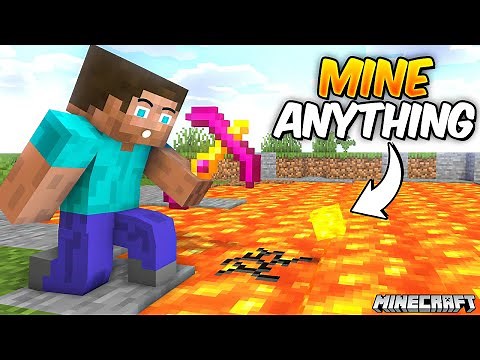 Minecraft But I Can Mine Any Block!